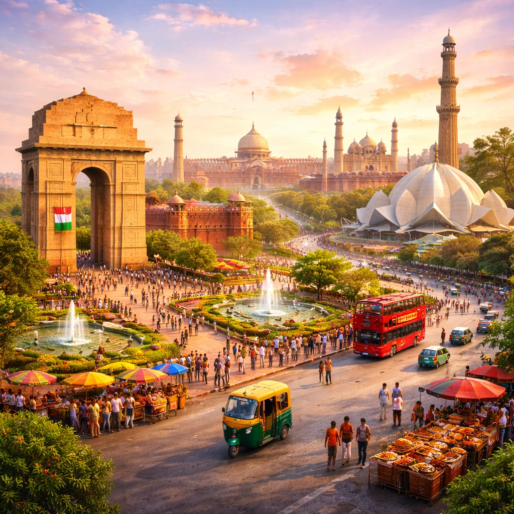 Delhi National Capital & Heart of India