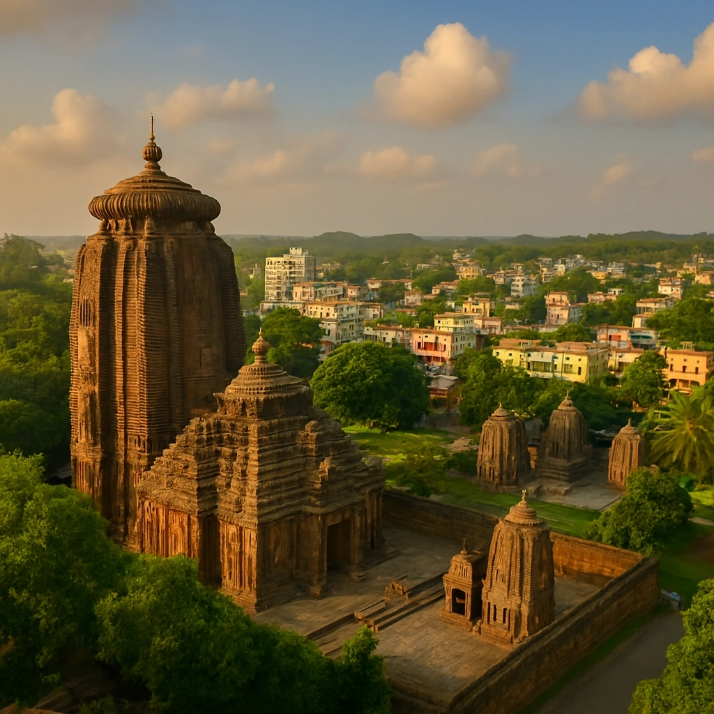 Bhubaneswar Temple City of India 