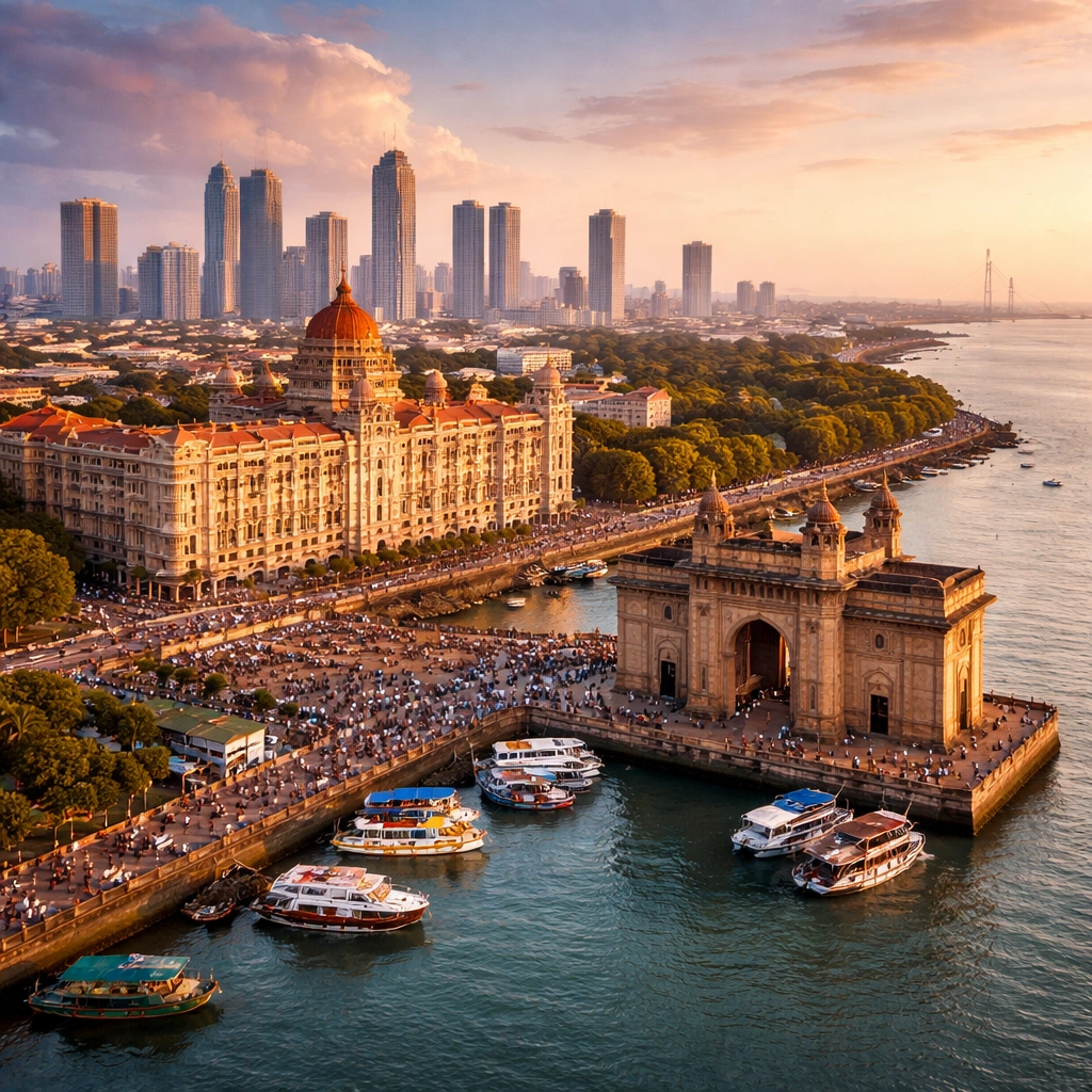 Mumbai Financial Capital of India- Gateway of India