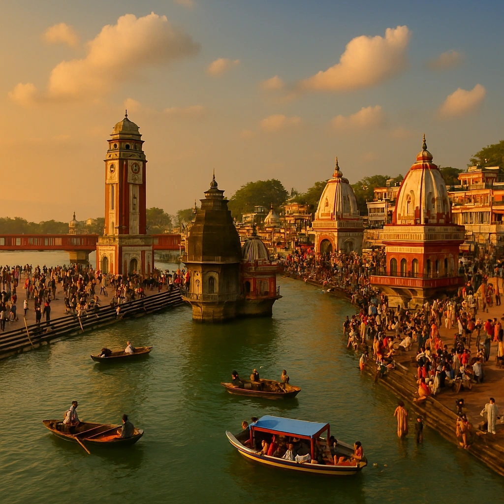 Haridwar doorway to the Ganges