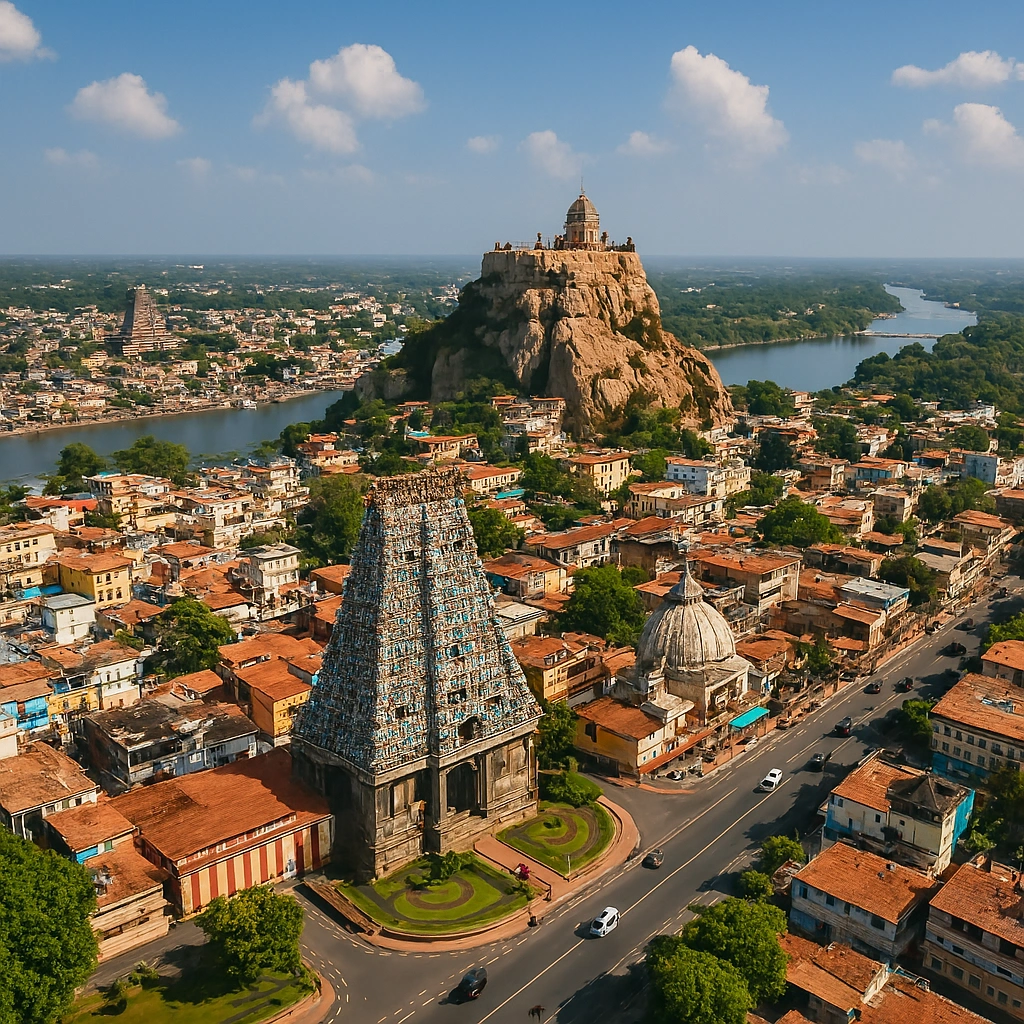 Tiruchirappalli Temple City of Tamil Nadu 
