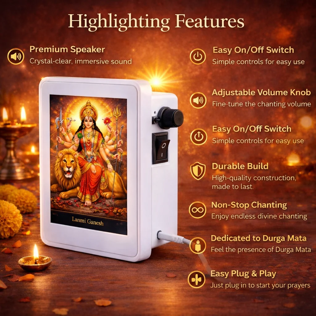 Durga Mata Mantra chanting box Details View