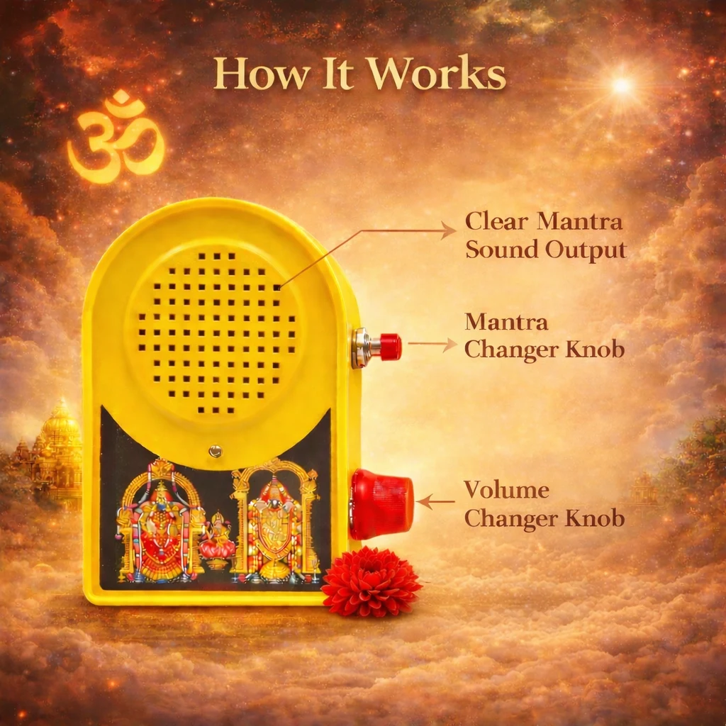 Tamil Mantra Chanting Box how it works